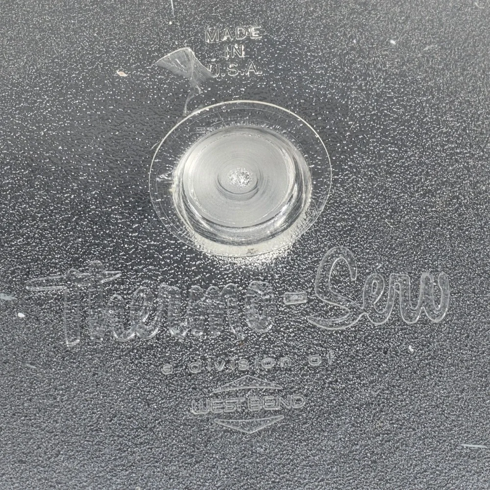 VTG 1970s NFL Ice Bucket‎ Thermo-Serv West Bend Black Plastic 28 Team Logos USA